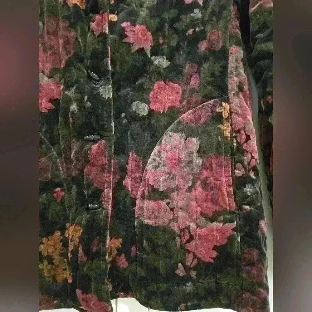 Vintage Handmade Floral Jacket - Picture 4 of 8